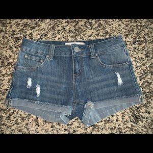 Light wash RSQ denim shorts